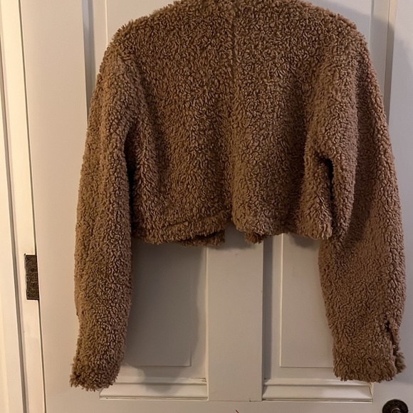 Altar’d State Teddy Bear Cropped Jacket - Picture 3 of 7